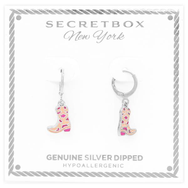 SECRET BOX WESTERN BOOTS EARRING