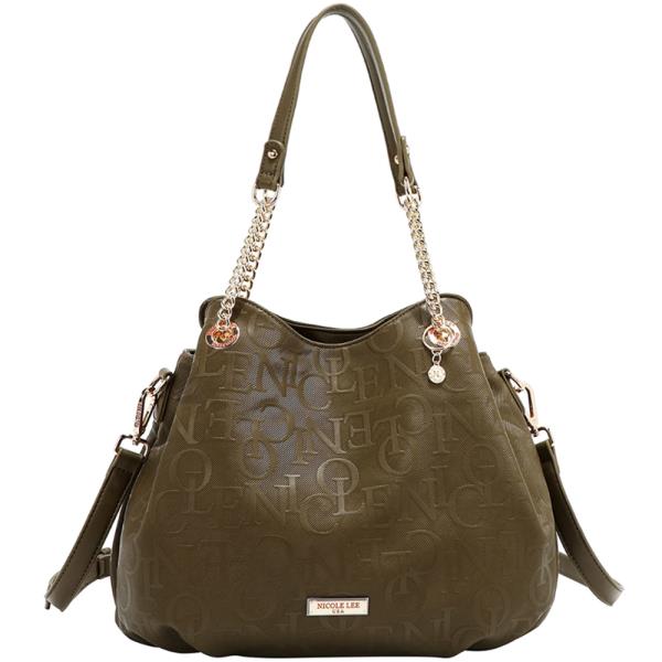 EMBOSSED ELEGANCE HANDBAG