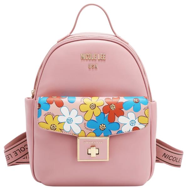 FLORAL POP FLAP BACKPACK