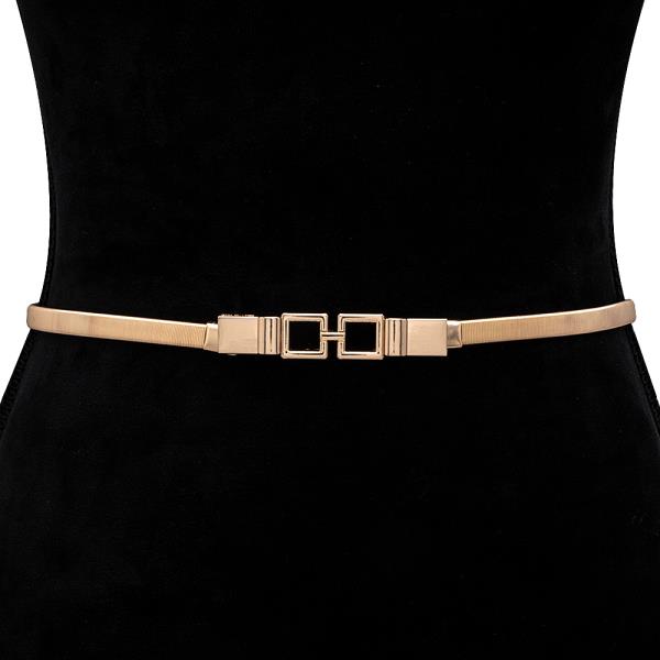 SQUARED DESIGN METAL ELASTIC BELT