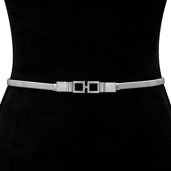 SQUARED DESIGN METAL ELASTIC BELT