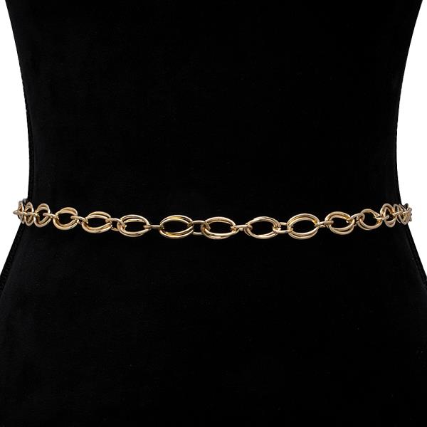 METAL LINK HOOK BELT