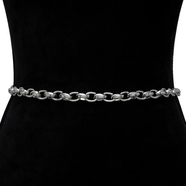 METAL LINK HOOK BELT