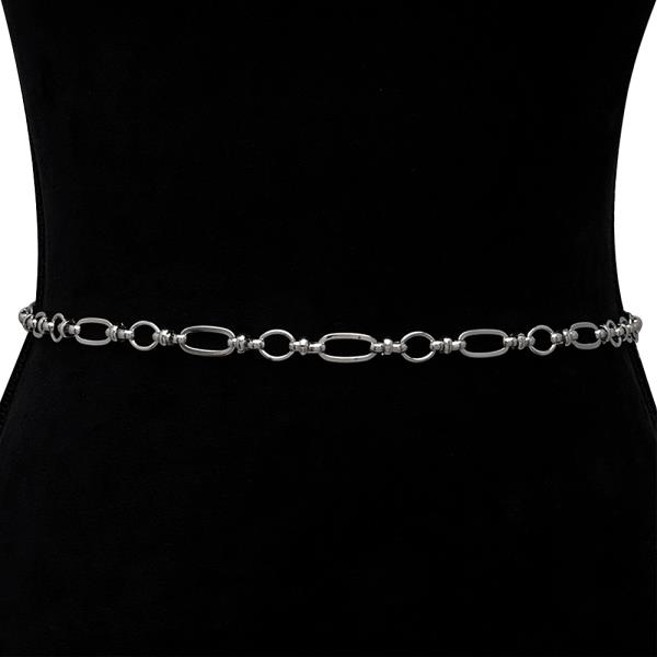 OPEN METAL LINK HOOK BELT