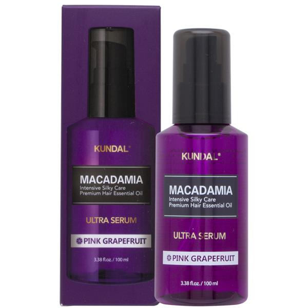 KUNDAL MACADAMIA ULTRA SERUM PINK GRAPEFRUIT