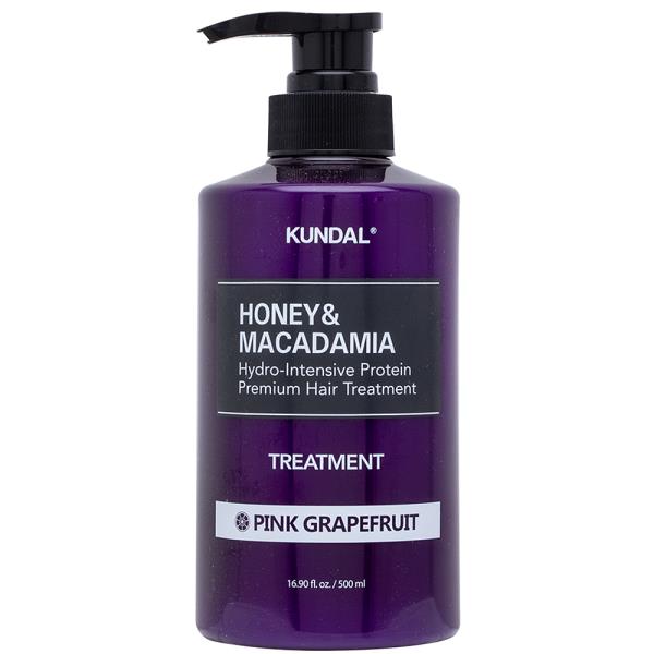 KUNDAL HONEY AND MACADAMIA HYDRO INTENSIVE PROTEIN PREMIUM HAIR TREATMENT PINK GRAPEFRUIT