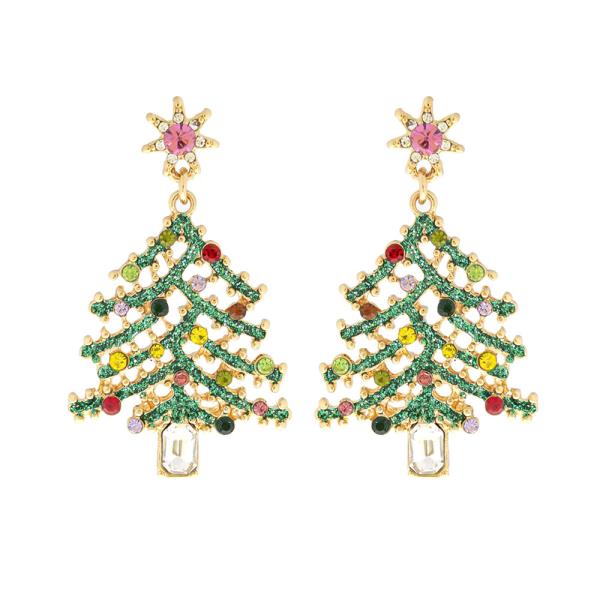 CHRISTMAS TREE EARRING