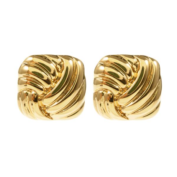 INTERTWINED SQUARE EARRING