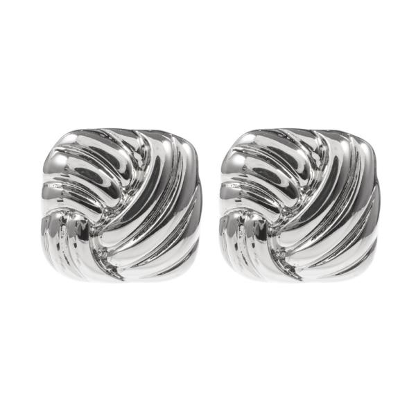INTERTWINED SQUARE EARRING