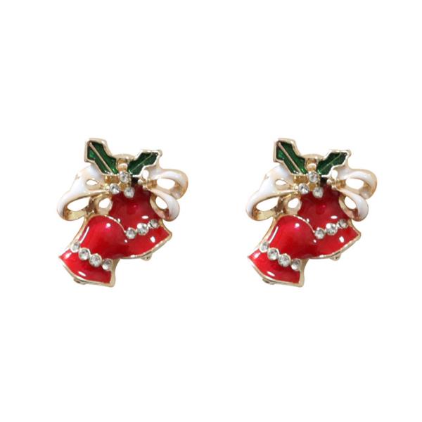 CHRISTMAS BELL EARRING