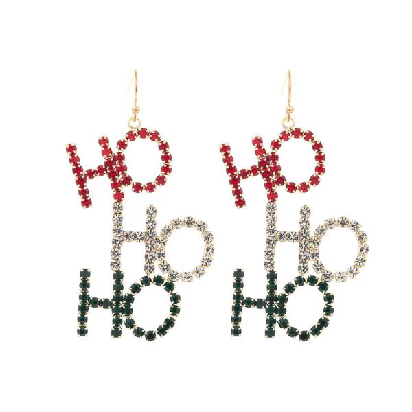 HO HO HO EARRING