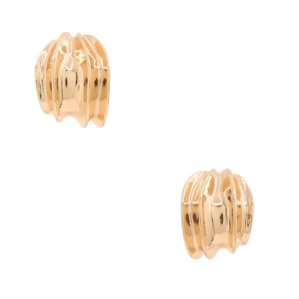 METAL PSOT EARRING