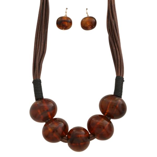 BALL BEAD NECKLACE