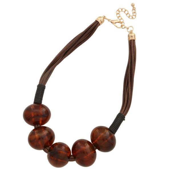BALL BEAD NECKLACE