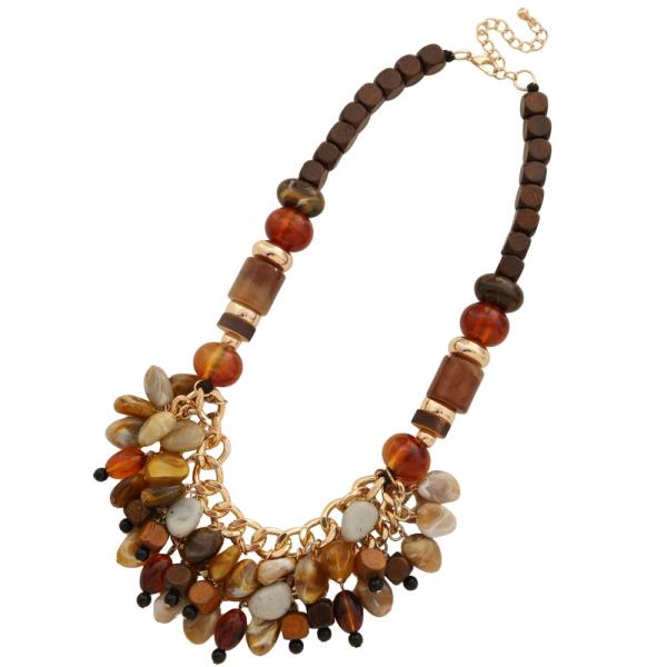 MULTI BEAD NECKLACE