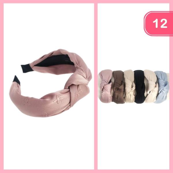 KNOTTED HEADBAND (12 UNITS)