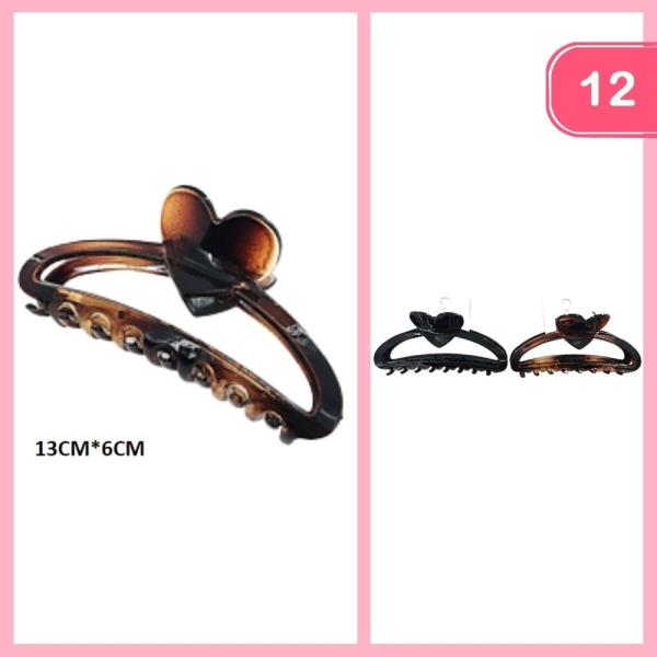 HAIR CLAW CLIP (12 UNITS)