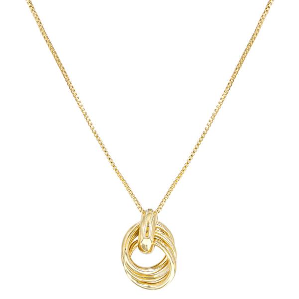 KNOT PENDANT NECKLACE