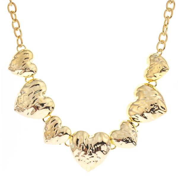 MULTI HEART NECKLACE