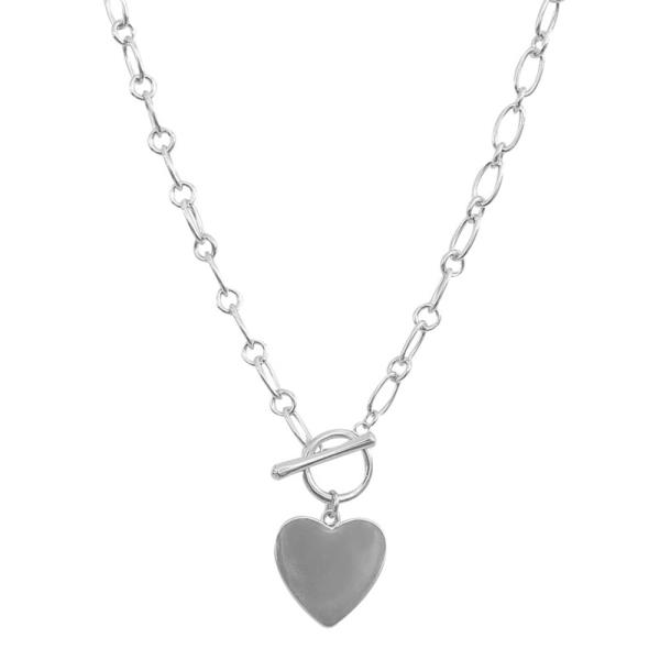 HEART TOGGLE NECKLACE