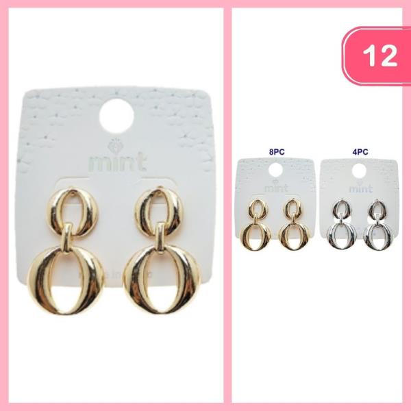 POST DANGLE EARRING (12 UNITS)