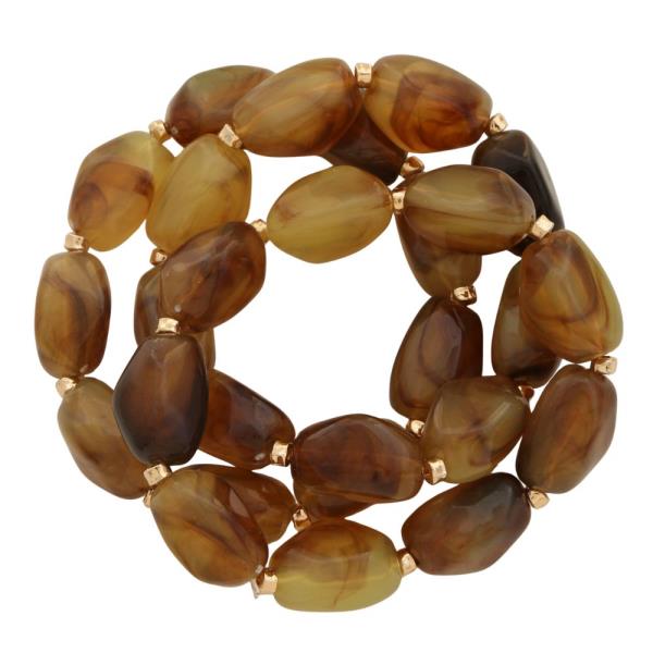 MARBLE BEADED BRACELET SET