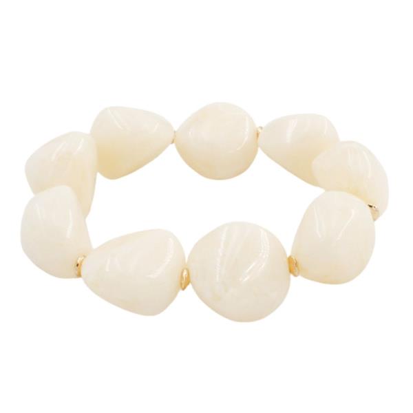 MARBLE ABSTRACT SHAPE BRACELET