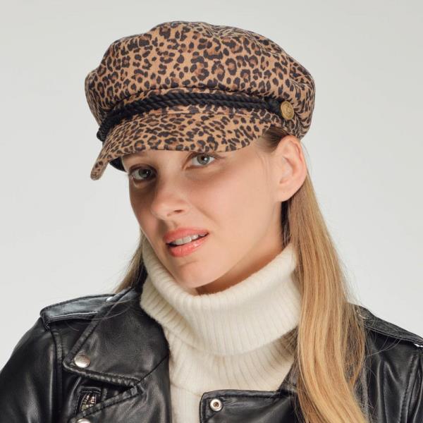 CC LEOPARD FISHERMANS CAP