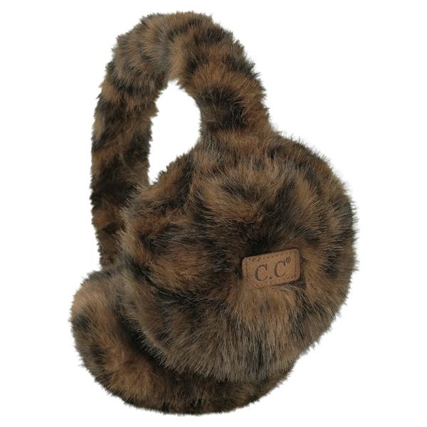 CC LEOPARD FAUX FUR EARMUFF