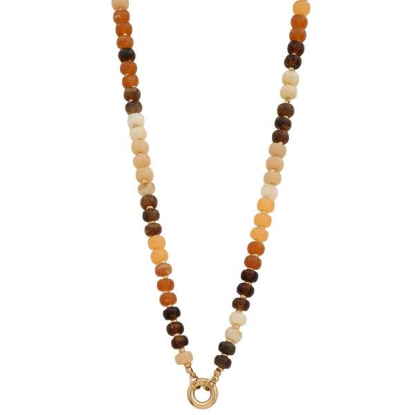 BEADED NECKLACE
