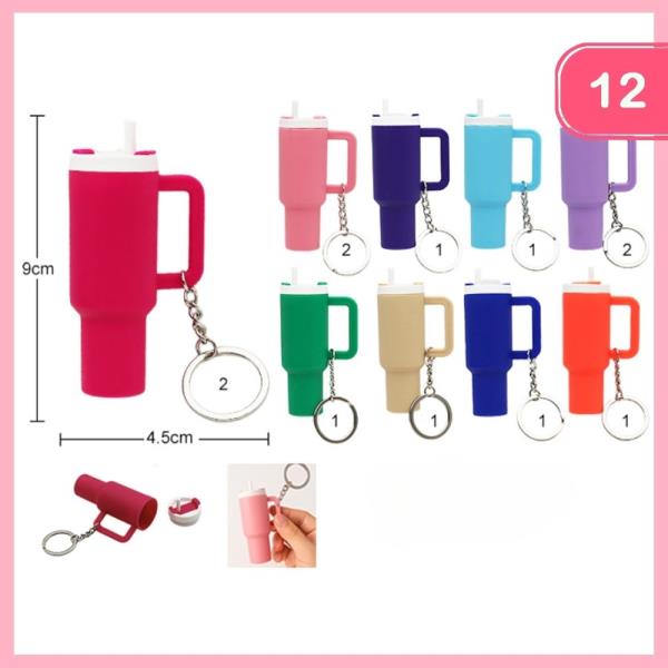 TUMBLER KEYCHAIN (12 UNITS)