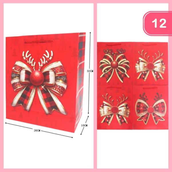 CHRISTMAS GIFT BAG (12 UNITS)