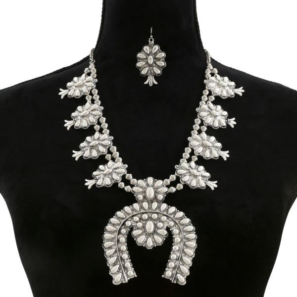 WESTERN STYLE HORSE METAL NECKLACE
