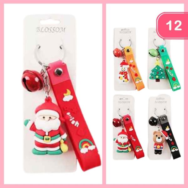 CHRISTMAS KEYCHAIN (12 UNITS)
