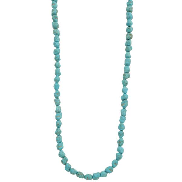TURQUOISE BEAD NECKLACE