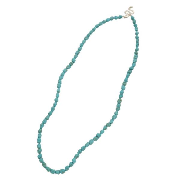 TURQUOISE BEAD NECKLACE