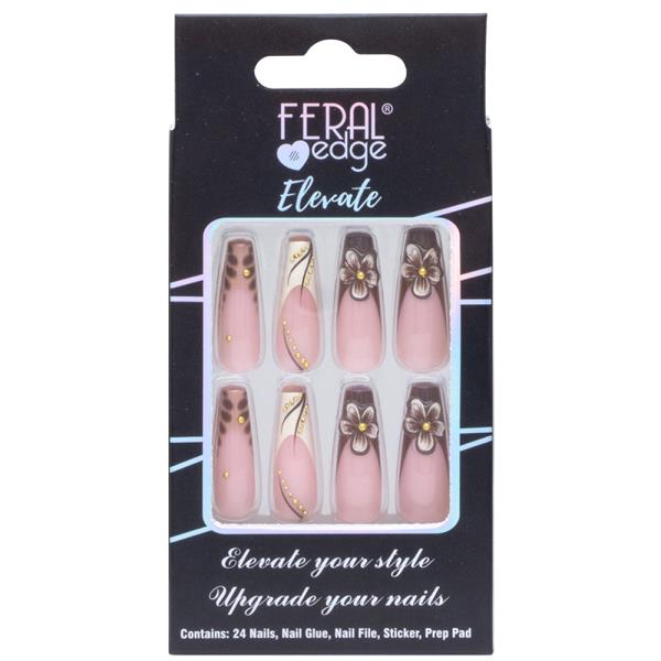 FERAL EDGE ELEVATE DESIGN28 NAIL DECORATION SET