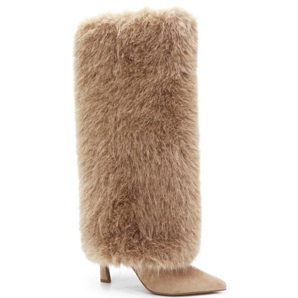 SUPER SOFT FUR SHAFT BOOTS 12 PAIRS