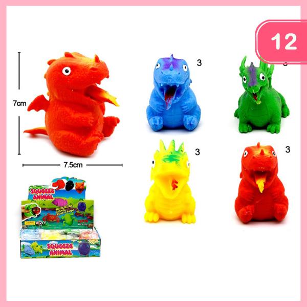 SQUEEZE ANIMALS (12 UNITS)