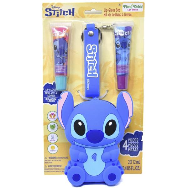 STITCH LIP GLOSS W SHAPED POUCH