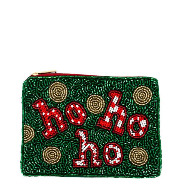 "HO HO HO" COIN BAG