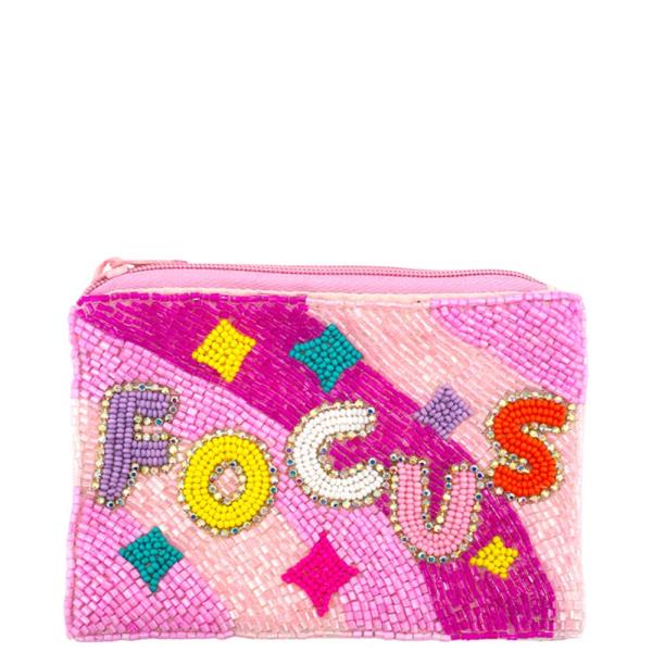 "FOCUS" COIN BAG