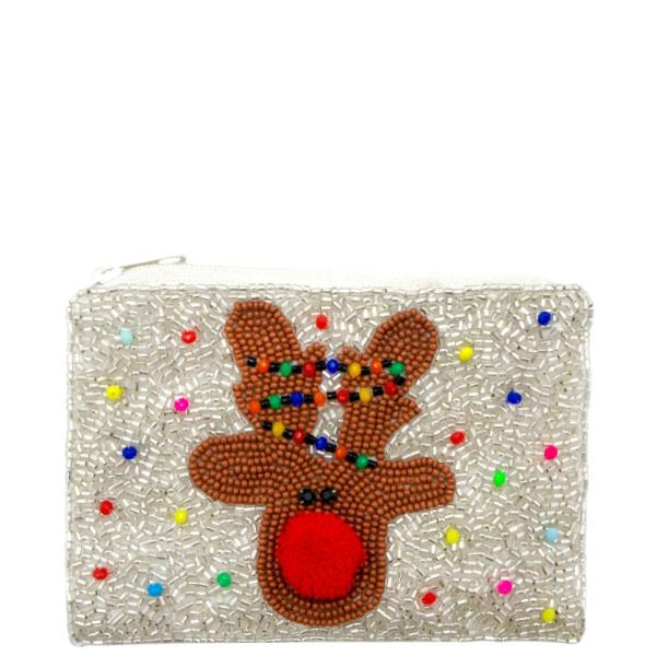 REINDEER COIN BAG