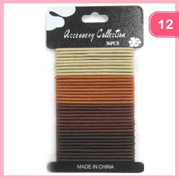 HAIR TIES (12 UNITS)