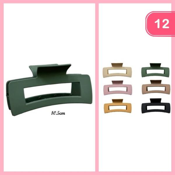 HAIR CLAW CLIP (12 UNITS)