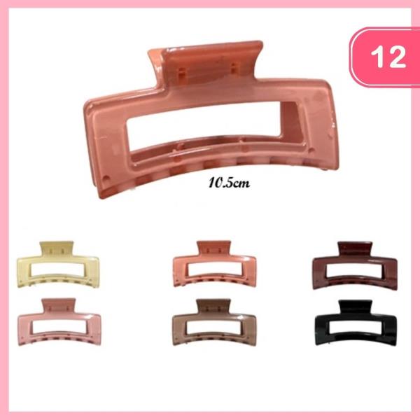 HAIR CLAW CLIP (12 UNITS)