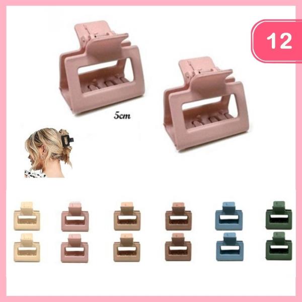 HAIR CLAW CLIP (12 UNITS)