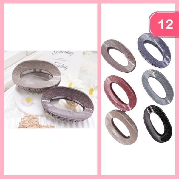 HAIR CLAW CLIP (12 UNITS)
