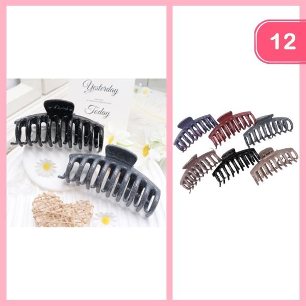 HAIR CLAW CLIP (12 UNITS)