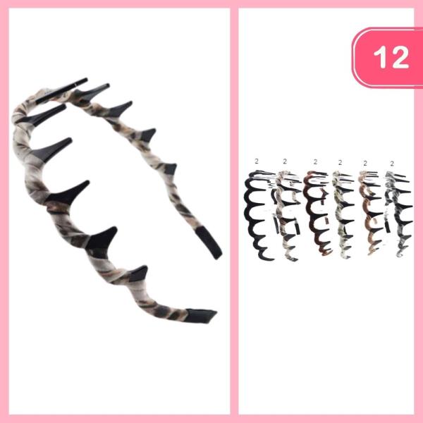 SHARK TOOTH HEADBAND (12 UNITS)